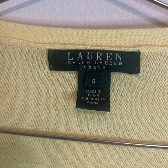 Ralph Lauren Yellow Cardigan Sweater Size Small - Picture 2 of 6